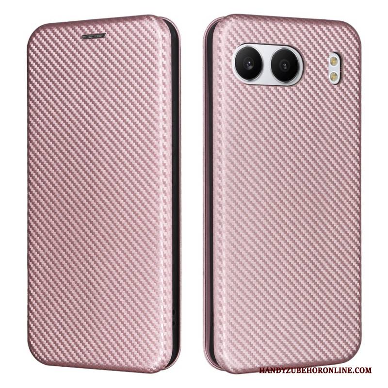 Flip Case Oneplus Nord 4 Handyhülle Carbon Faser