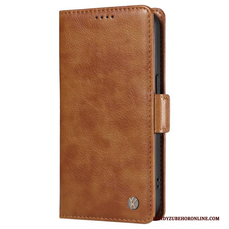 Flip Case Oneplus Nord 4 Handyhülle Yikatu Litschi-kunstleder