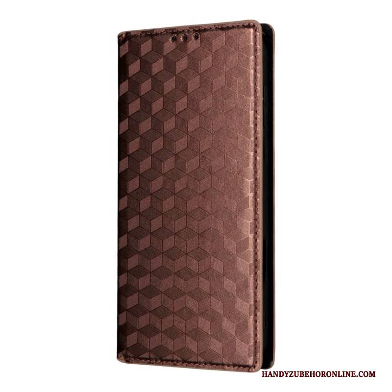 Flip Case Oppo Find X9 Pro 5g Rautenmuster