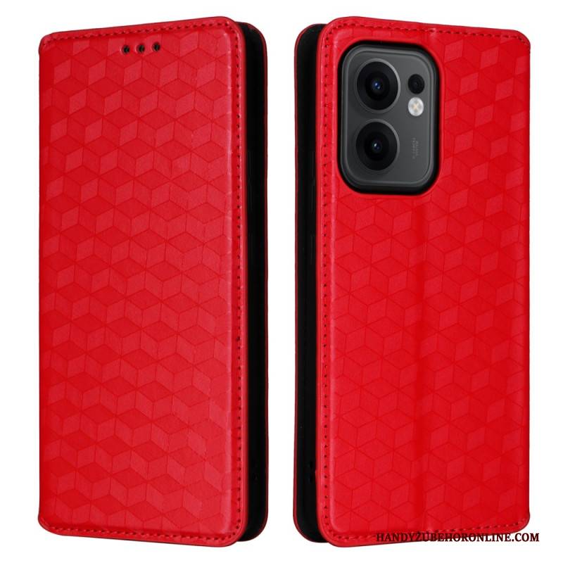 Flip Case Oppo Reno 13f 4g / 5g / 13 Fs 5g 3d-diamanten