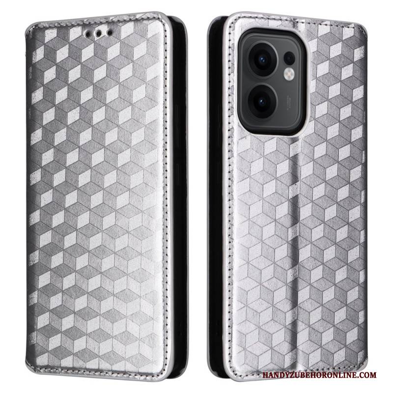 Flip Case Oppo Reno 13f 4g / 5g / 13 Fs 5g 3d-diamanten