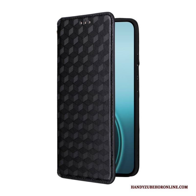 Flip Case Oppo Reno 14 Pro 5g Glänzendes Diamantmuster
