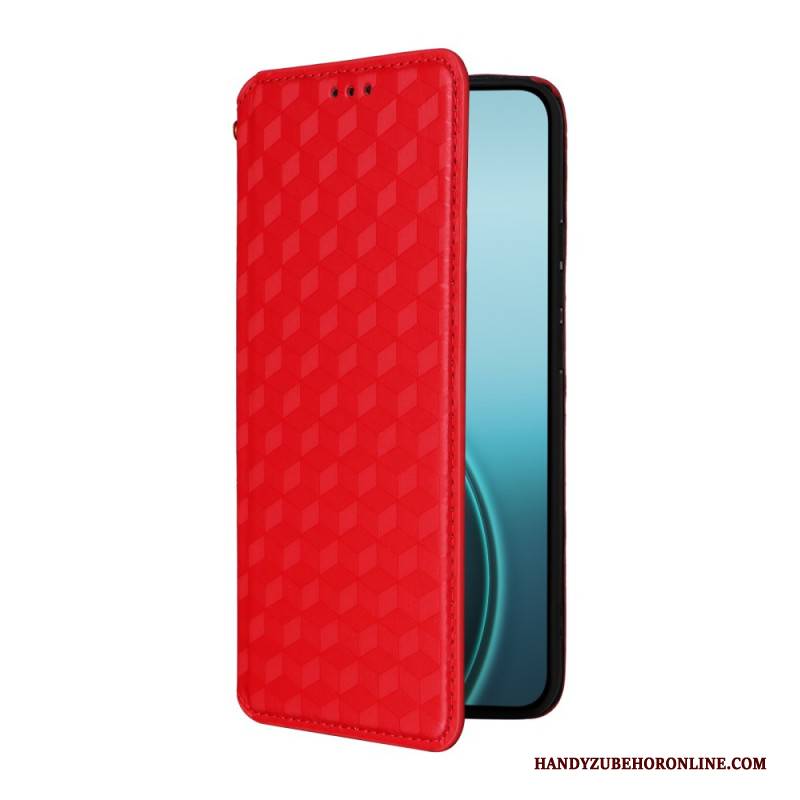 Flip Case Oppo Reno 14 Pro 5g Glänzendes Diamantmuster