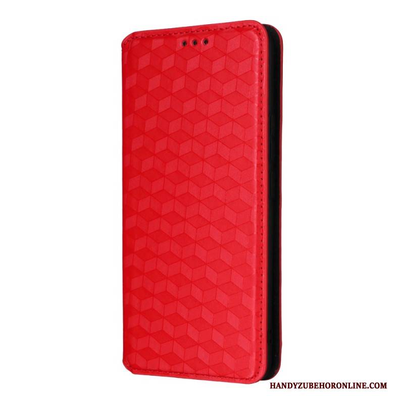 Flip Case Realme 14 Pro 5g Handyhülle Rautenmuster