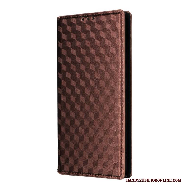 Flip Case Realme 14 Pro 5g Handyhülle Rautenmuster