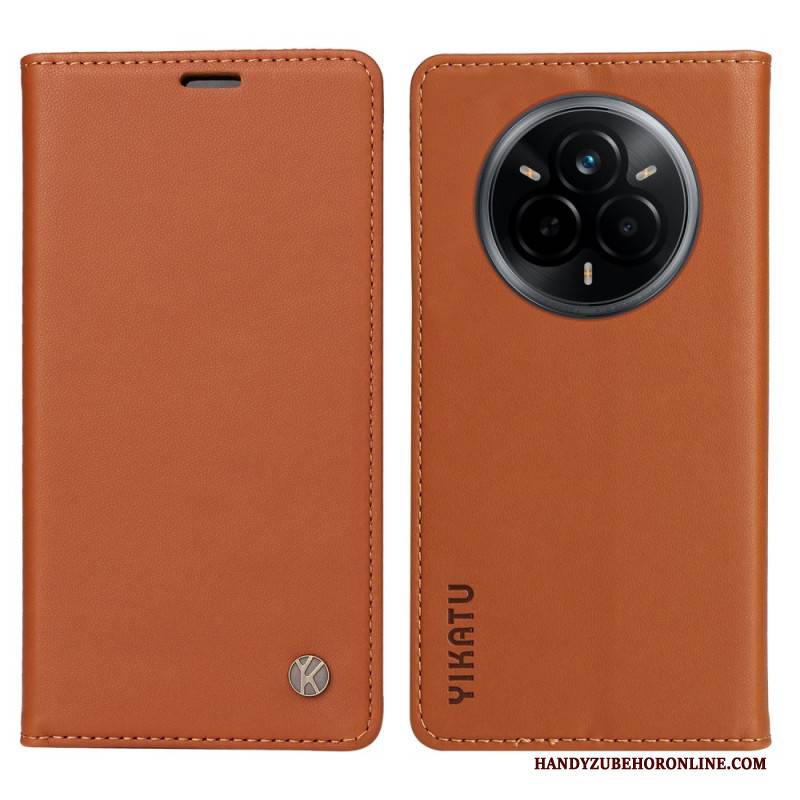 Flip Case Realme 14 Pro 5g Klassische Ykatu-lederoptik