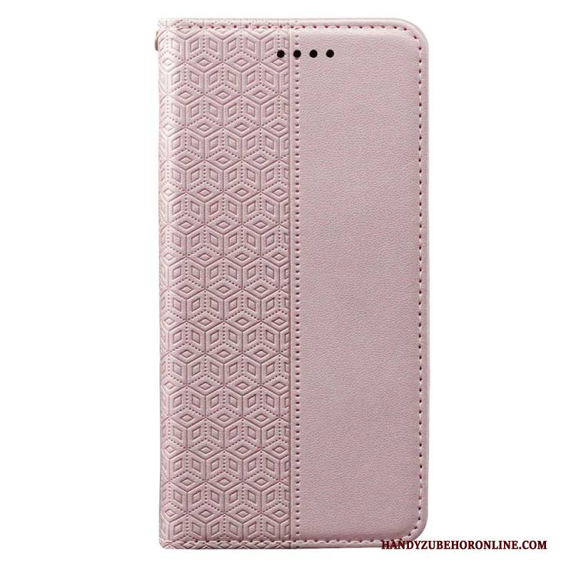 Flip Case Realme 14 Pro Plus 5g Handyhülle Karierter Riemen