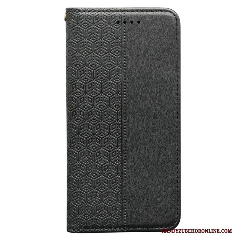 Flip Case Realme 14x 5g Karierter Riemen