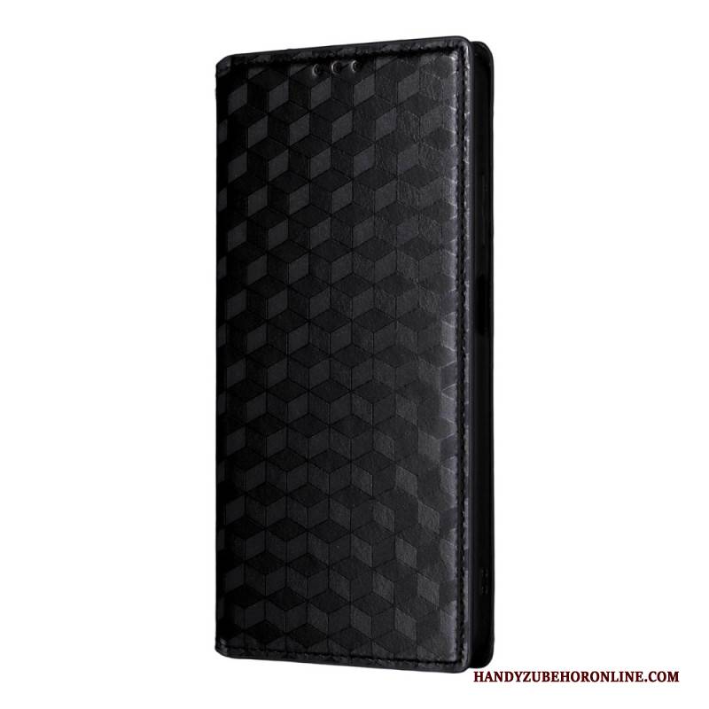 Flip Case Realme 14x 5g Rautenmuster