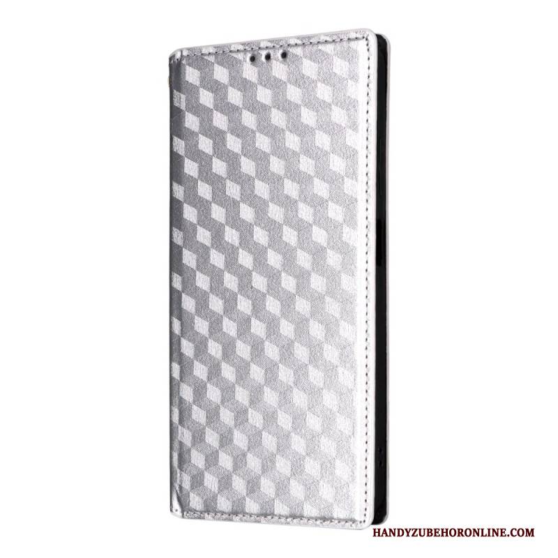 Flip Case Realme 14x 5g Rautenmuster