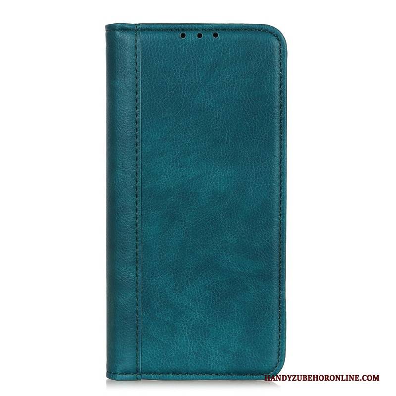 Flip Case Realme C67 Spaltleder