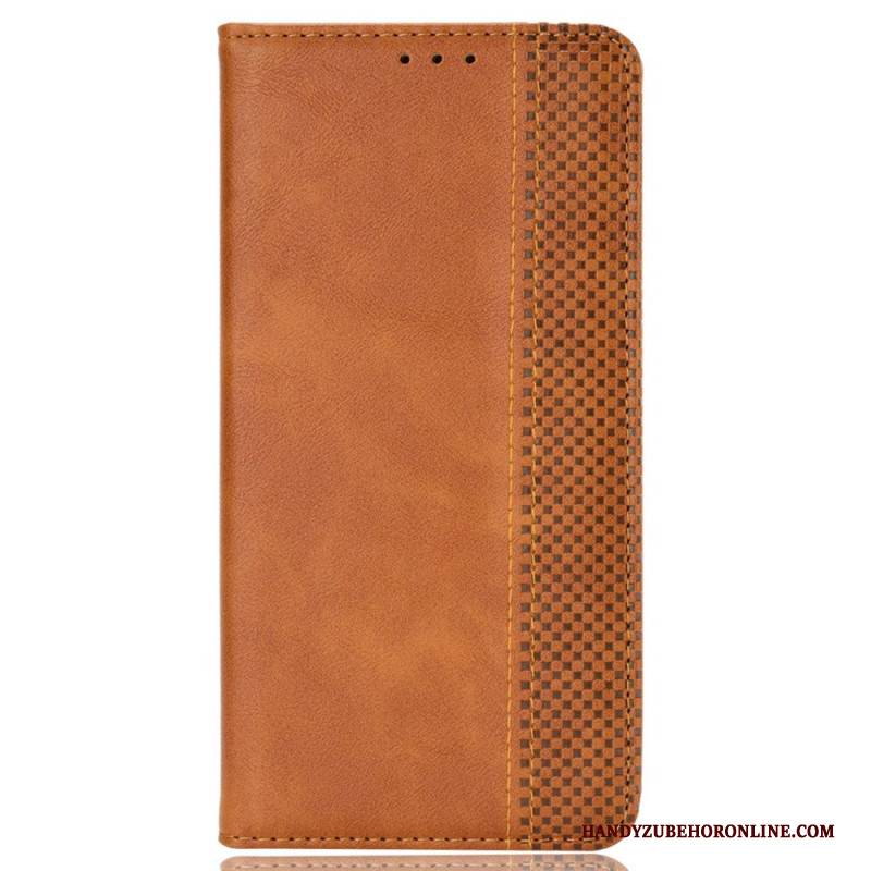 Flip Case Realme C67 Vintage-rand