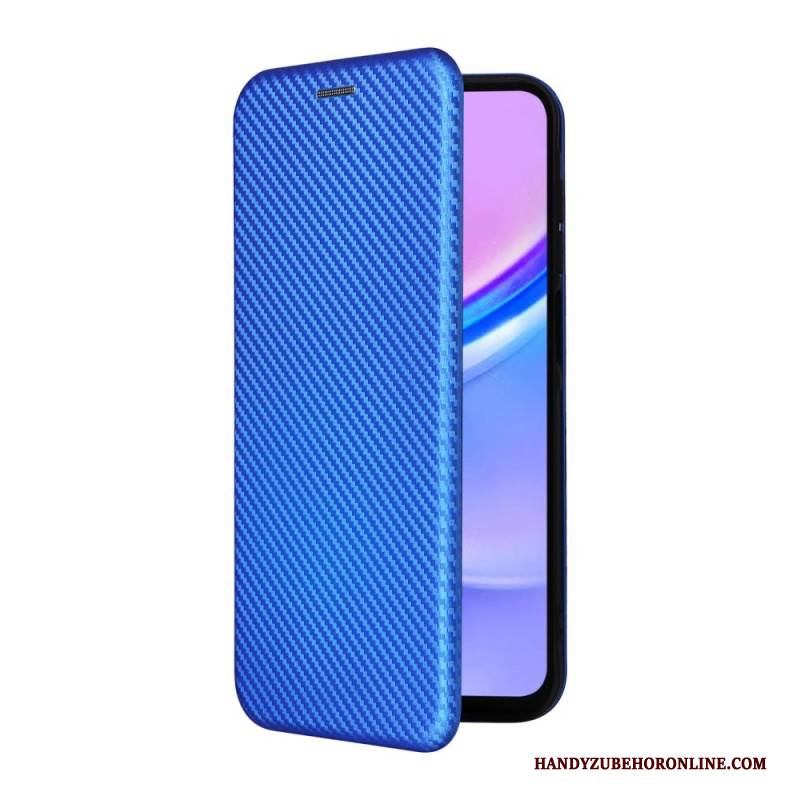 Flip Case Samsung Galaxy A17 4g / 5g Handyhülle Carbonfaser