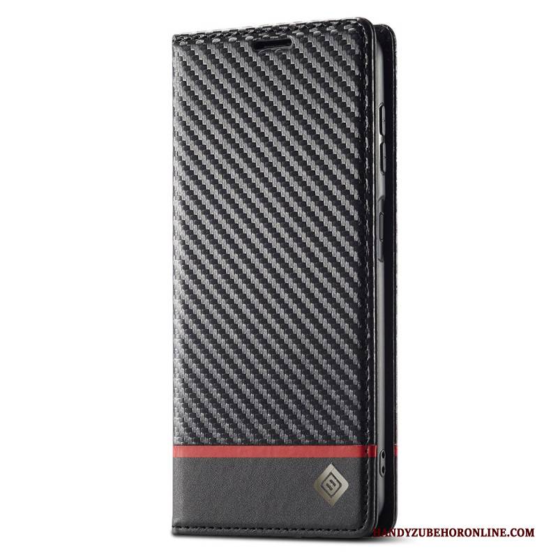 Flip Case Samsung Galaxy A17 4g / 5g Handyhülle Lc.imeeke Carbonfaser