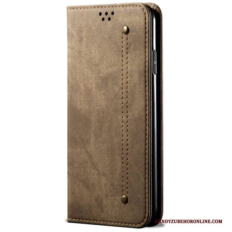 Flip Case Samsung Galaxy S25 5g Denim-stoff