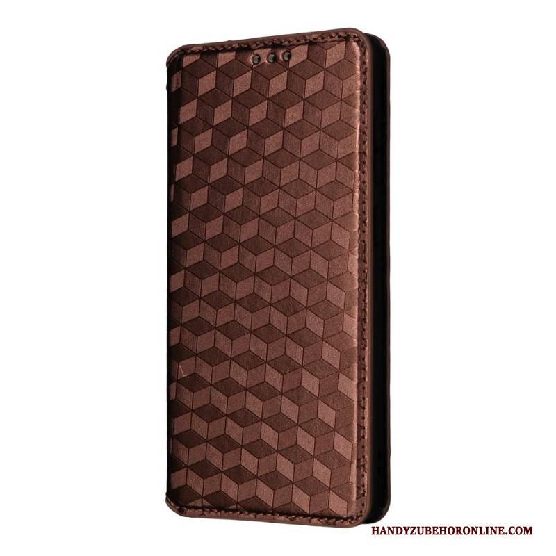 Flip Case Samsung Galaxy S25 5g Edge 3d-würfel