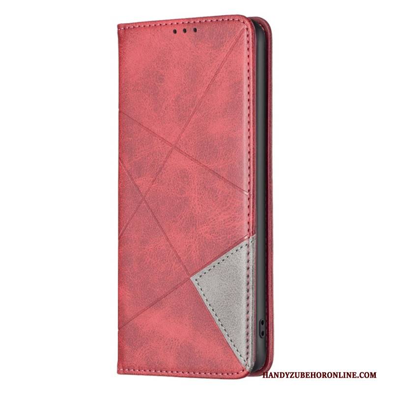 Flip Case Samsung Galaxy S25 5g Edge Geometrisches Muster