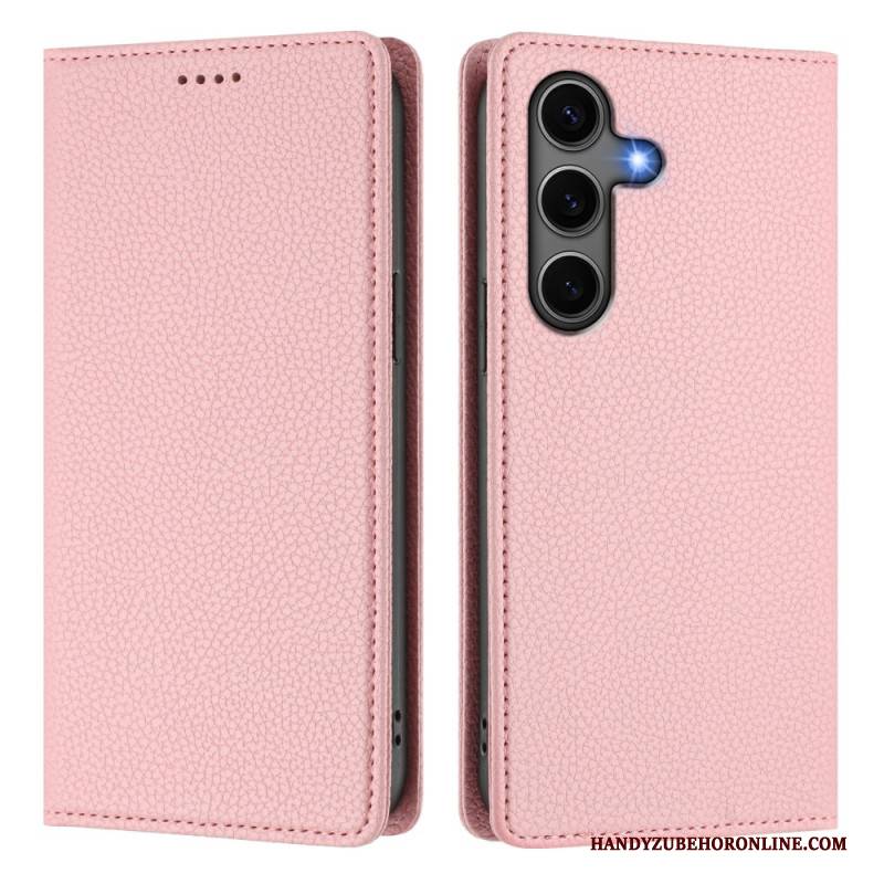 Flip Case Samsung Galaxy S25 5g Handyhülle Rfid-schutz Durch Litschi-textur