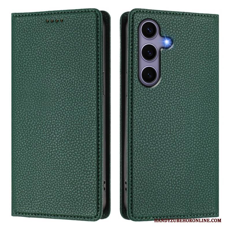 Flip Case Samsung Galaxy S25 5g Handyhülle Rfid-schutz Durch Litschi-textur