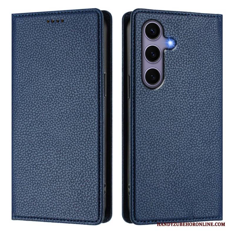 Flip Case Samsung Galaxy S25 5g Handyhülle Rfid-schutz Durch Litschi-textur