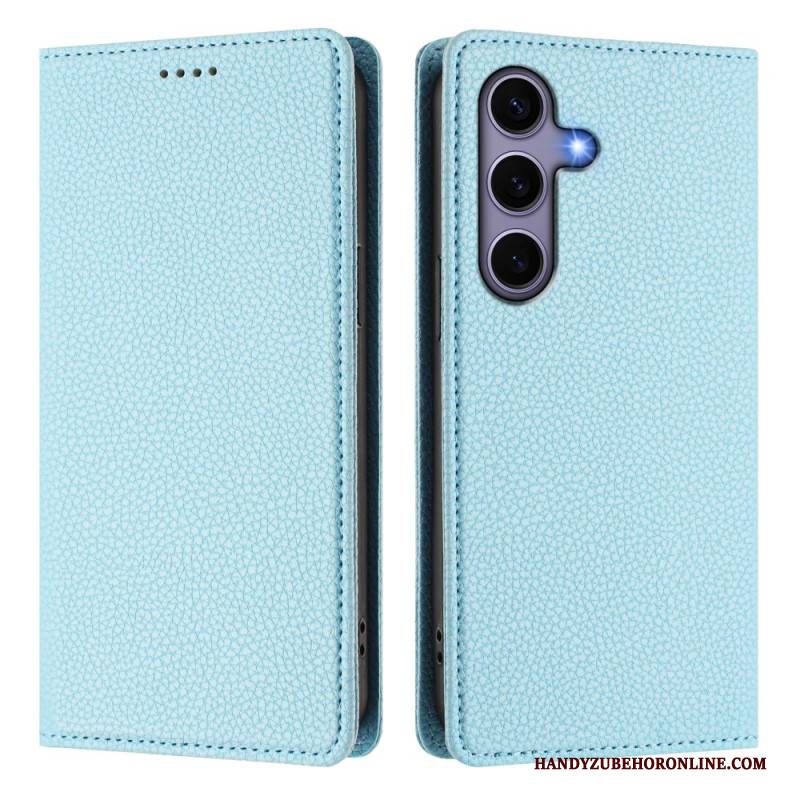 Flip Case Samsung Galaxy S25 5g Handyhülle Rfid-schutz Durch Litschi-textur