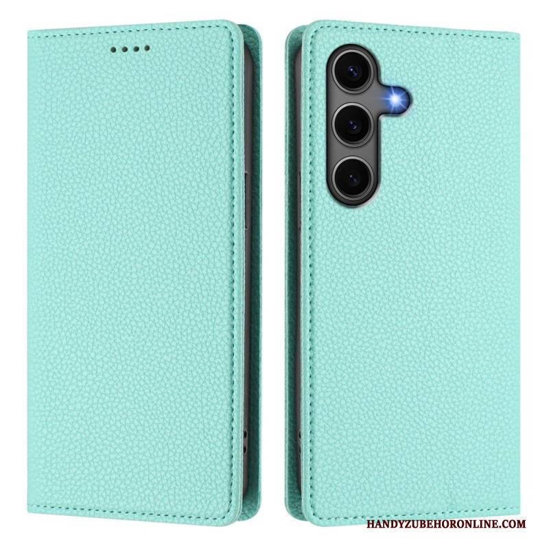 Flip Case Samsung Galaxy S25 5g Handyhülle Rfid-schutz Durch Litschi-textur