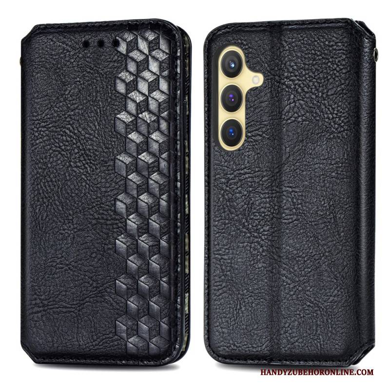 Flip Case Samsung Galaxy S25 5g Wildlederoptik