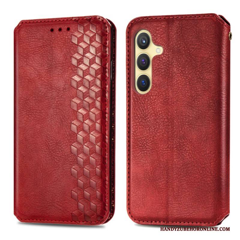 Flip Case Samsung Galaxy S25 5g Wildlederoptik