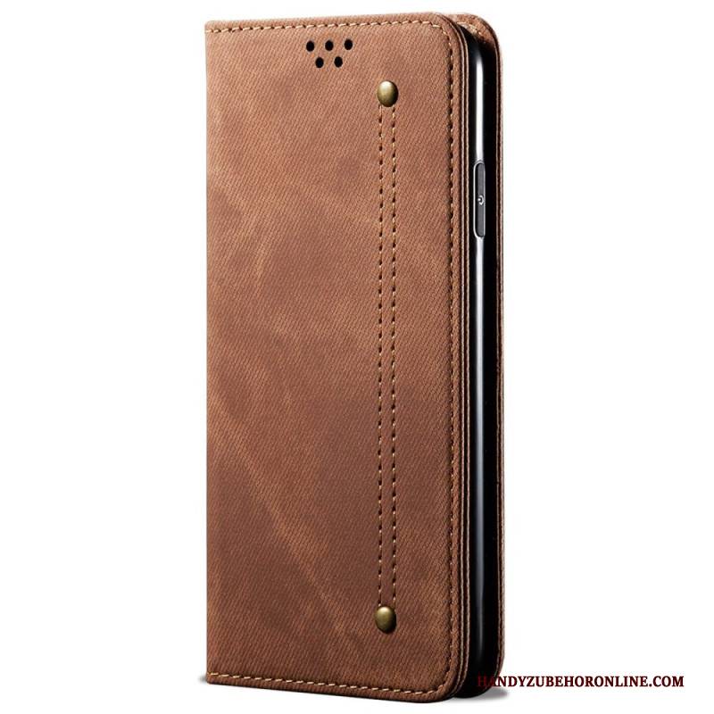 Flip Case Samsung Galaxy S25 Plus 5g Denim-stoff