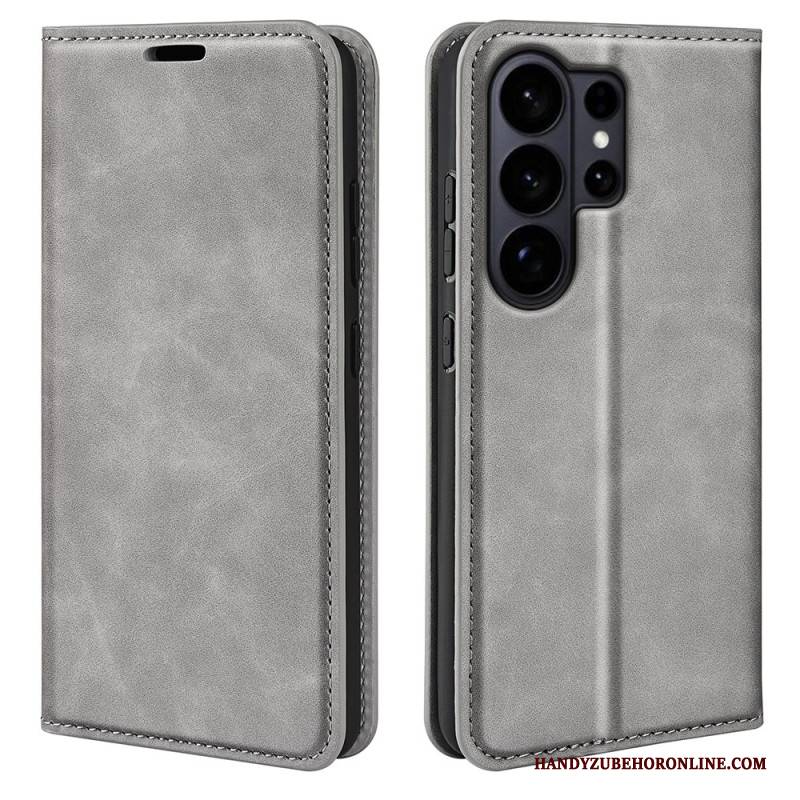 Flip Case Samsung Galaxy S26 Ultra Leder Stil