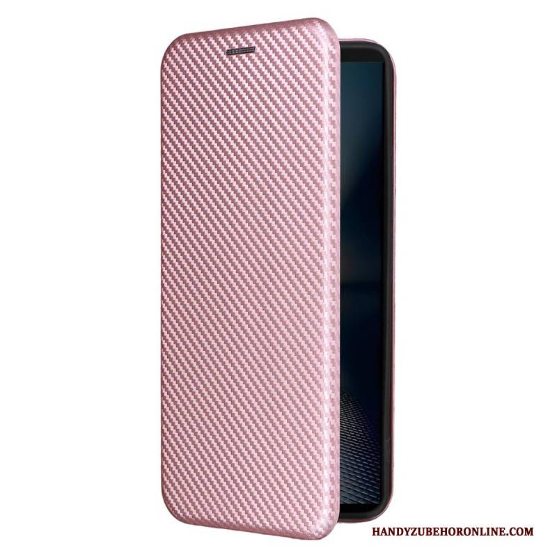 Flip Case Sony Xperia 1 Vii Carbonfaser