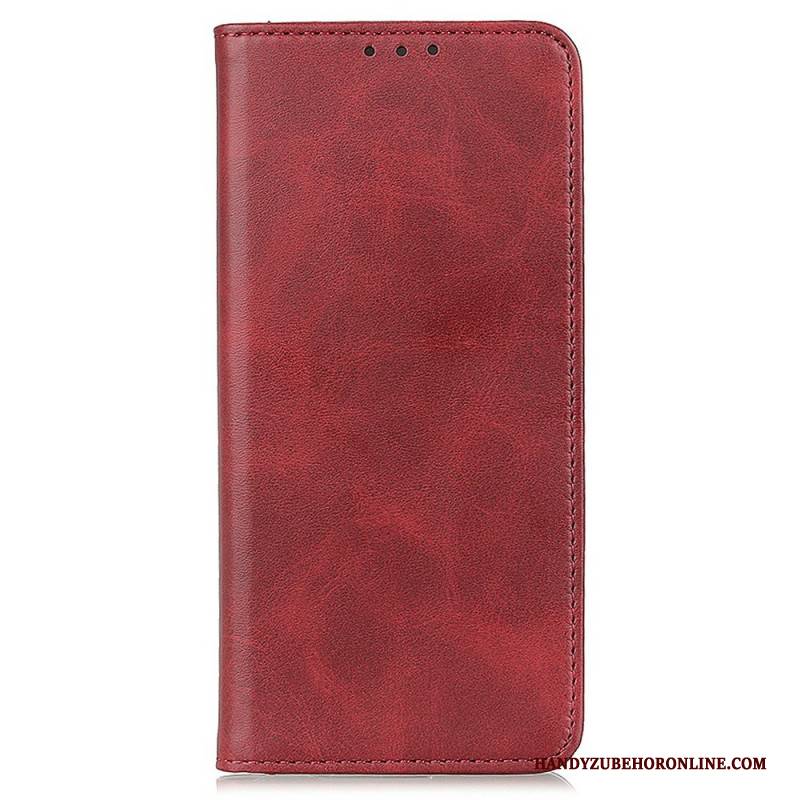 Flip Case Sony Xperia 1 Vii Spaltleder Vintage
