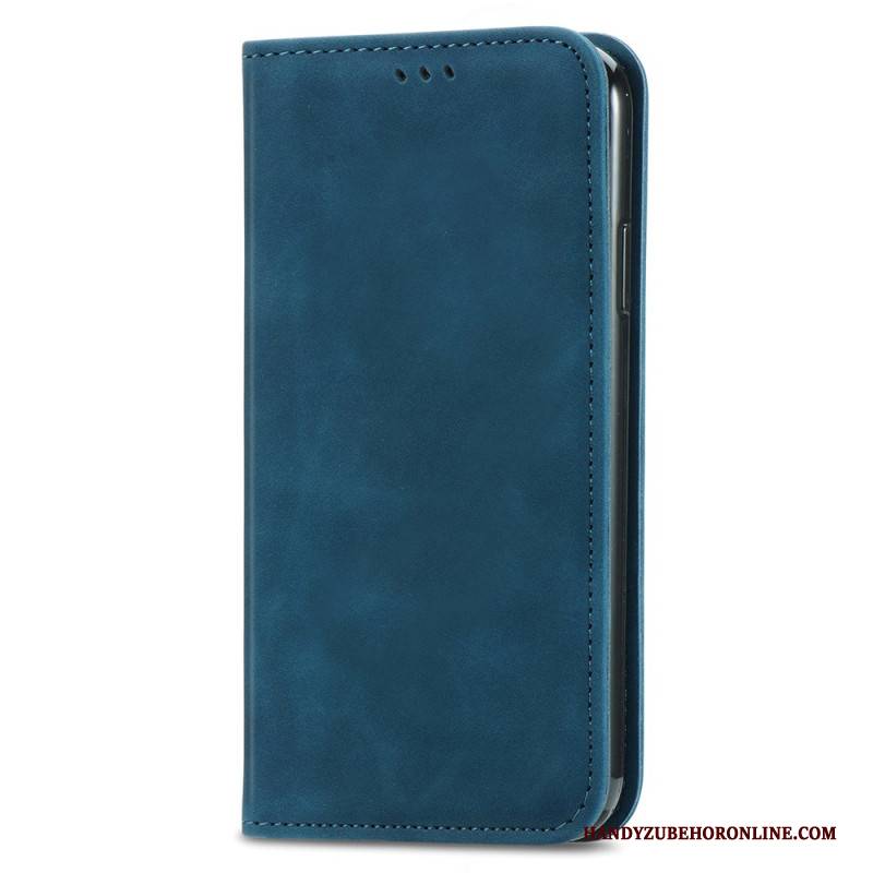 Flip Case Vivo V40 5g Handyhülle Wildlederoptik