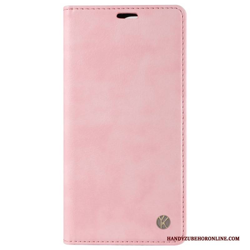 Flip Case Vivo V40 5g Vintage-effekt Yikatu