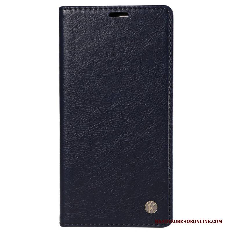 Flip Case Vivo V40 5g Vintage-effekt Yikatu