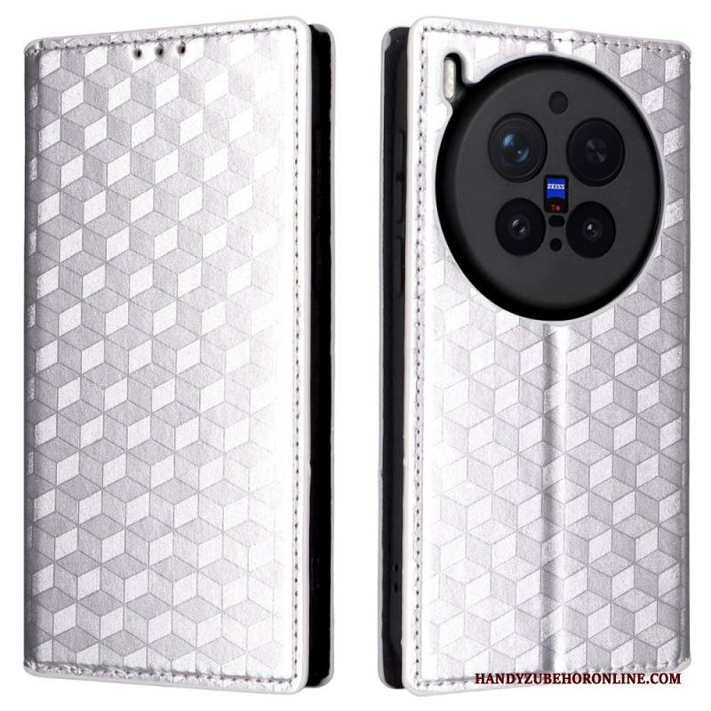 Flip Case Vivo X300 Pro Rautenmuster