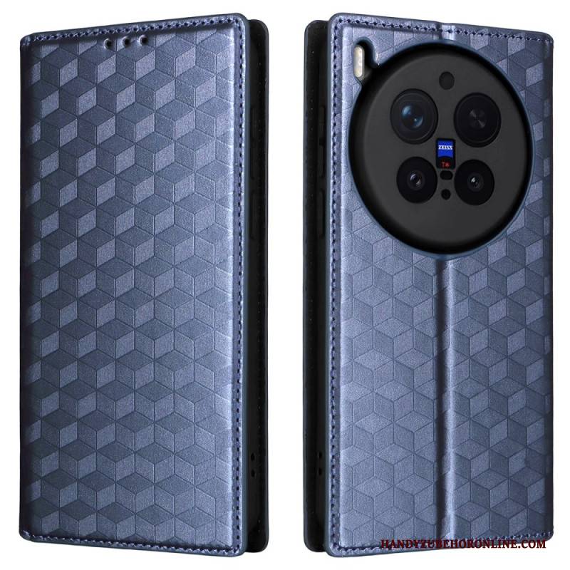 Flip Case Vivo X300 Pro Rautenmuster