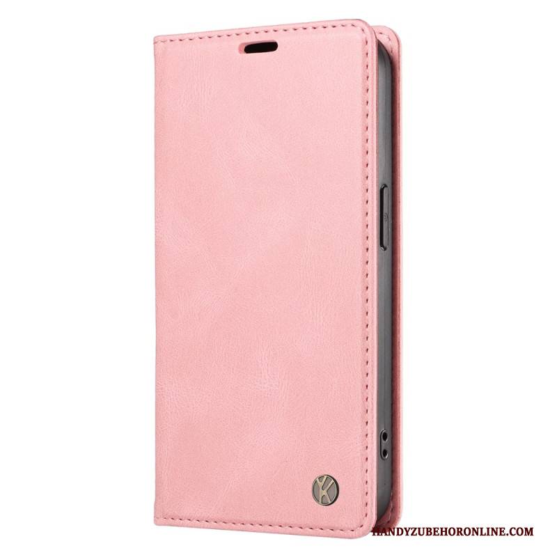 Flip Case Xiaomi 15 Handyhülle Yikatu Wildleder-effekt