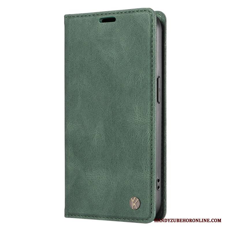 Flip Case Xiaomi 15 Handyhülle Yikatu Wildleder-effekt