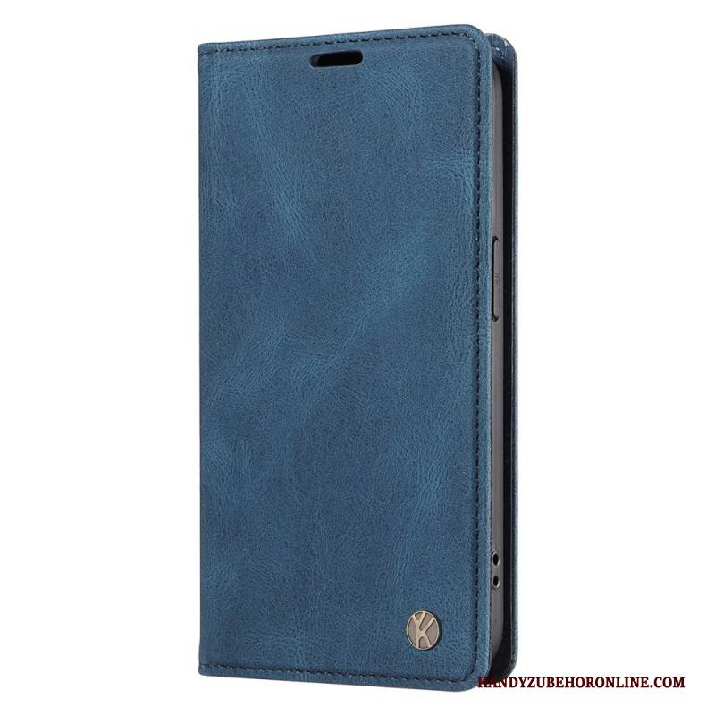 Flip Case Xiaomi 15 Handyhülle Yikatu Wildleder-effekt