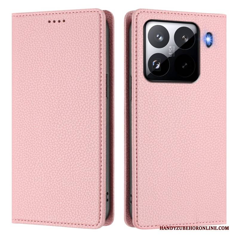 Flip Case Xiaomi 15 Pro Rfid-blockierendes Kunstleder