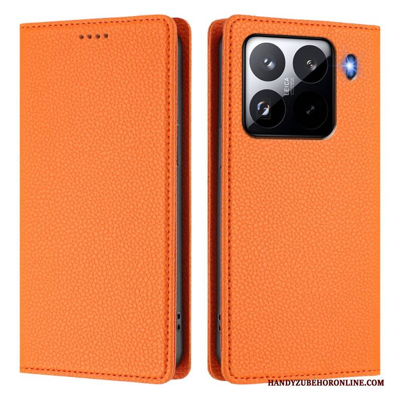 Flip Case Xiaomi 15 Pro Rfid-blockierendes Kunstleder