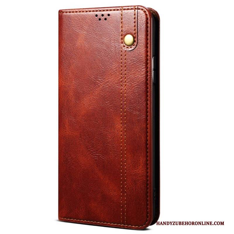 Flip Case Xiaomi 15 Ultra Gewachstes Kunstleder