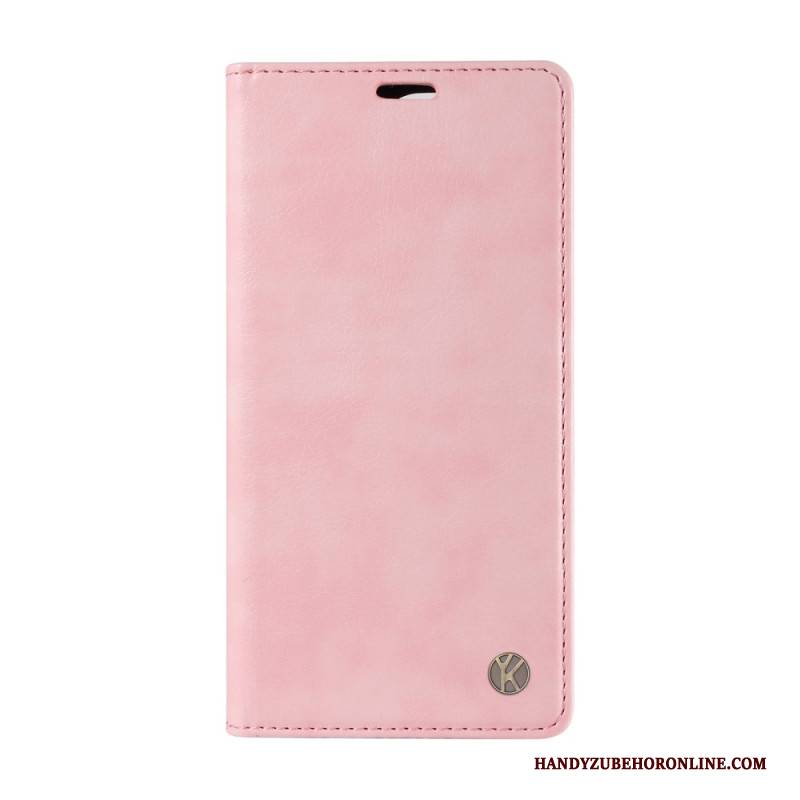 Flip Case Xiaomi 15 Ultra Handyhülle Yikatu Litschi-imitat Leder