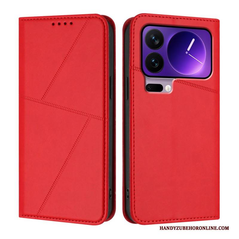 Flip Case Xiaomi 17 Pro Handyhülle Liniendesign