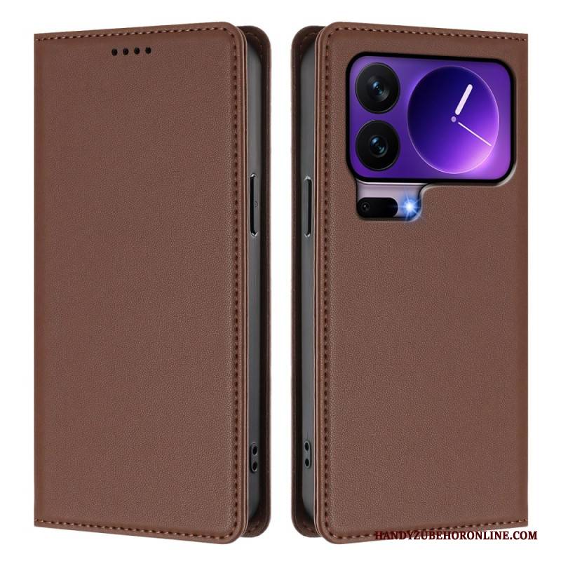 Flip Case Xiaomi 17 Pro Handyhülle Magnetverschluss Und Rfid-schutz