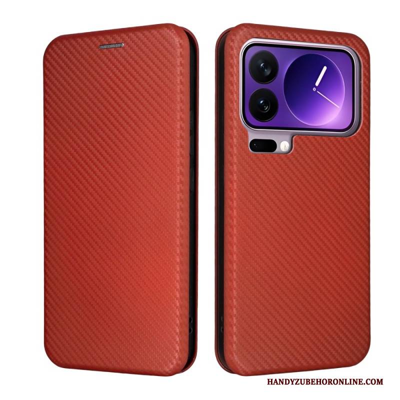 Flip Case Xiaomi 17 Pro Max Carbonfaser