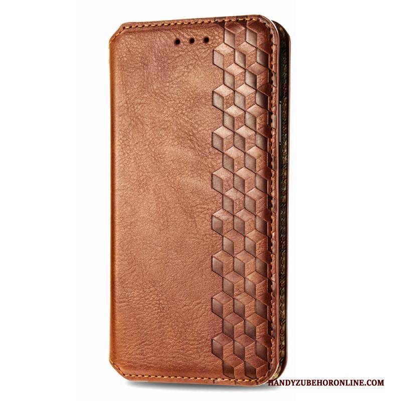 Flip Case Xiaomi 17 Pro Vintage-diamantmuster