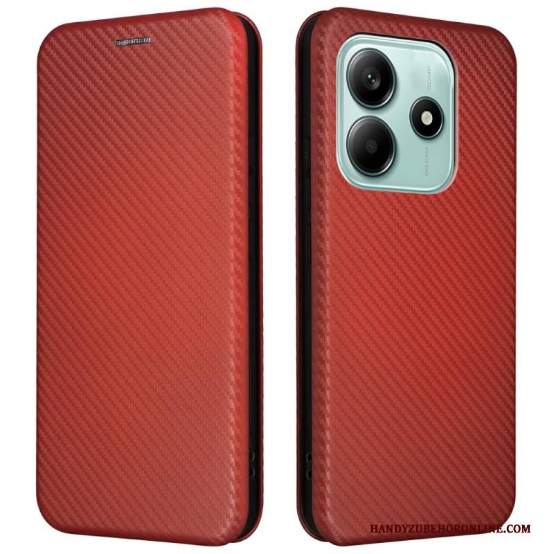 Flip Case Xiaomi Redmi Note 14 5g Kohlefaser