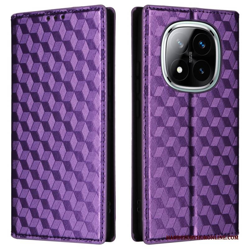 Flip Case Xiaomi Redmi Note 14 Pro 4g Handyhülle 3d-diamanten